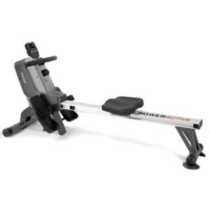 Irklavimo treniruoklis TOORX ROWER ACTIVE su motorizuota sistema, sėdėjimo zona, naudojamas namuose