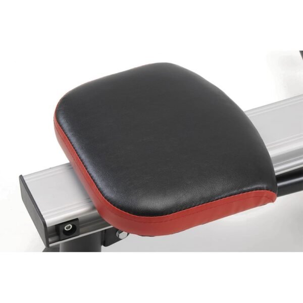 Irklavimo treniruoklis TOORX ROWER COMPACT sėdėjimo zona, odinė juodasėdynė