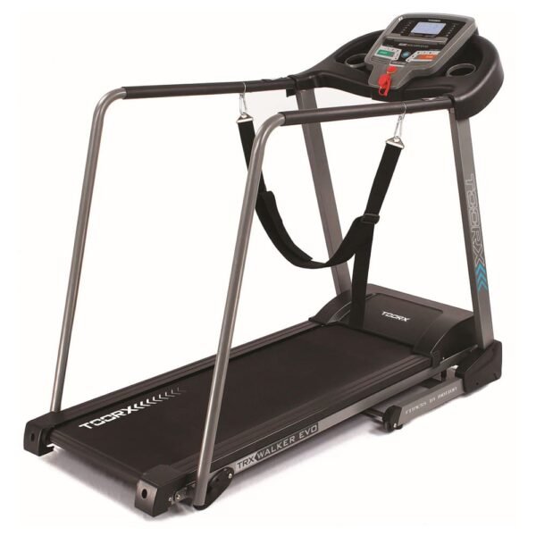 Bėgimo takelis TOORX TRX-WALKER EVO rebilitacinis ėjimo takelis su rankenomis įsikibti