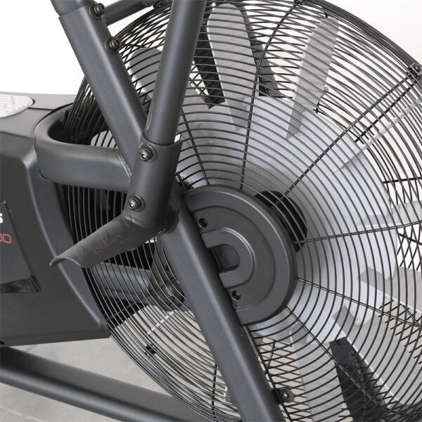 Dviratis Treniruoklis TOORX CHRONO LINE BRX AIR300 dviračio ratas ventiliatorius, juodas rėmas